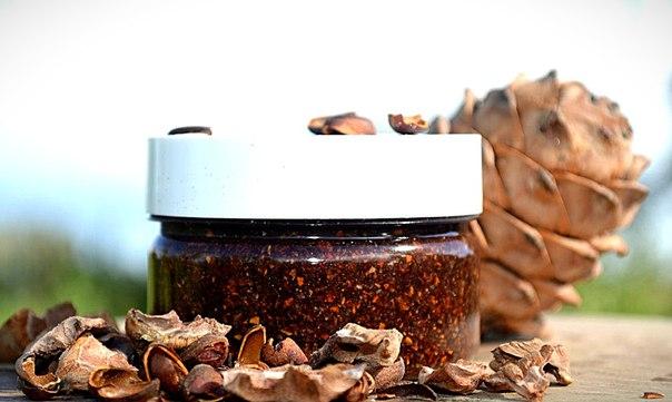 Травяной скраб из кедровых шишек 🌲